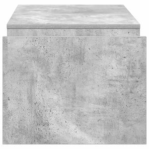 Beton Grau Couchtisch 90x45 cm