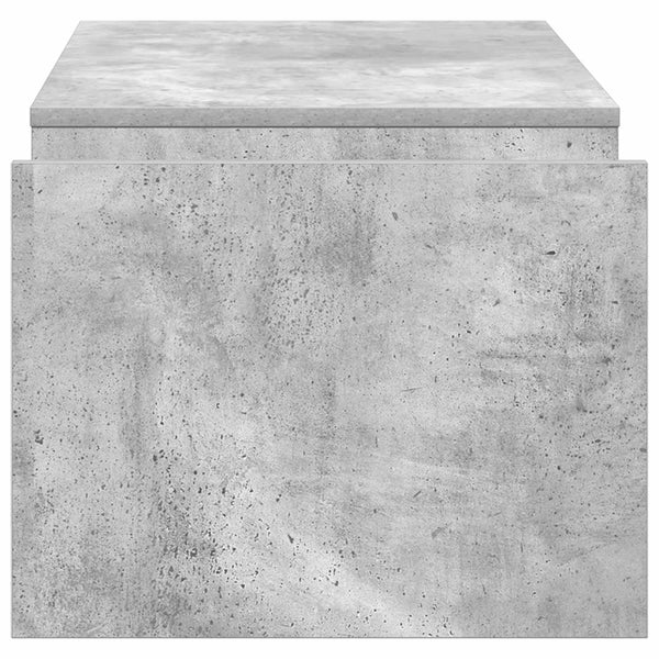 Beton Grau Couchtisch 90x45 cm