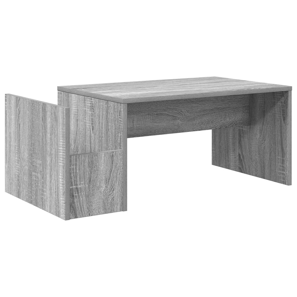 Couchtisch Sonoma Grau 90x45 cm