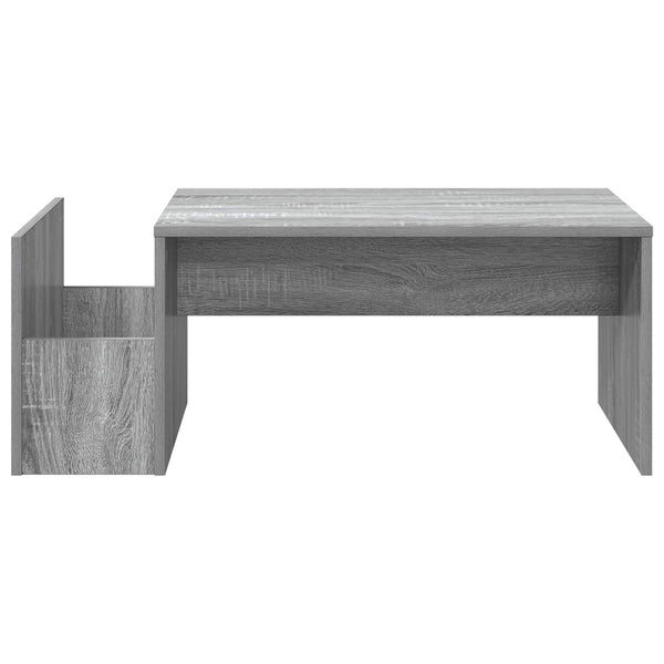 Couchtisch Sonoma Grau 90x45 cm
