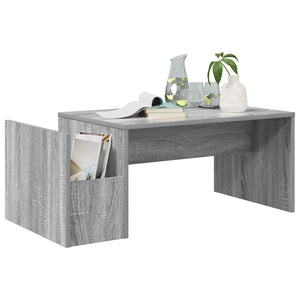 Couchtisch Sonoma Grau 90x45 cm