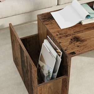 Couchtisch Altholz 90x45 cm