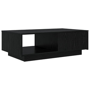 Schwarzer Couchtisch Eichenoptik