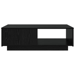 Schwarzer Couchtisch Eichenoptik