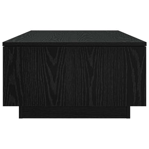 Schwarzer Couchtisch Eichenoptik