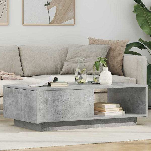 Couchtisch Beton Grau 95 cm