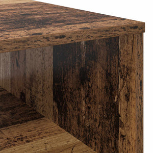 Couchtisch Altholz mit Schubladen 95x55 cm