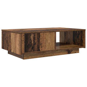 Couchtisch Altholz mit Schubladen 95x55 cm