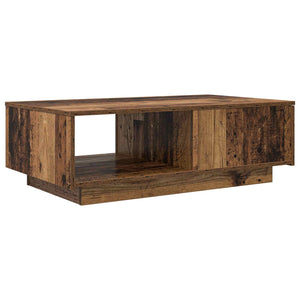 Couchtisch Altholz mit Schubladen 95x55 cm