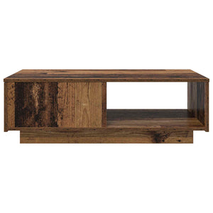 Couchtisch Altholz mit Schubladen 95x55 cm