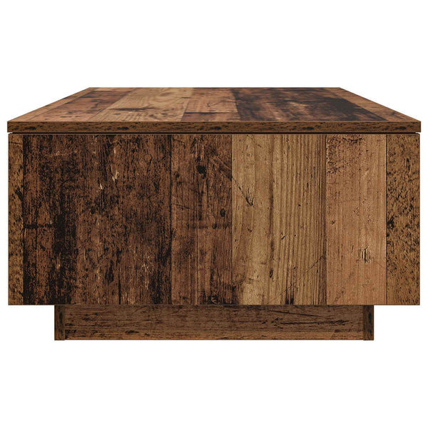 Couchtisch Altholz mit Schubladen 95x55 cm