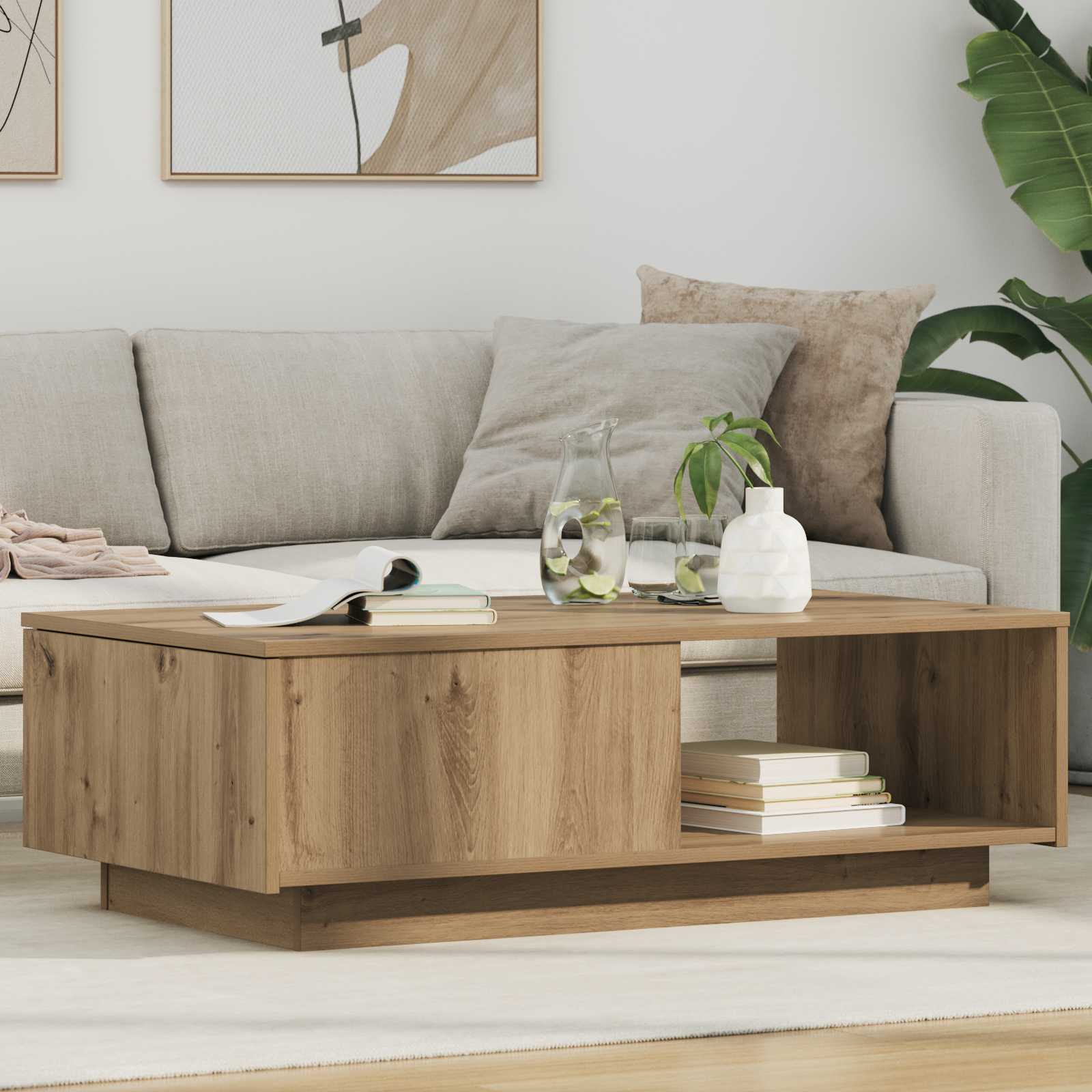 Couchtisch Artisan Eiche 95x55 cm