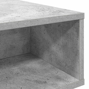 Couchtisch Beton Grau 105 cm Holzwerkstoff