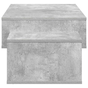 Couchtisch Beton Grau 105 cm Holzwerkstoff