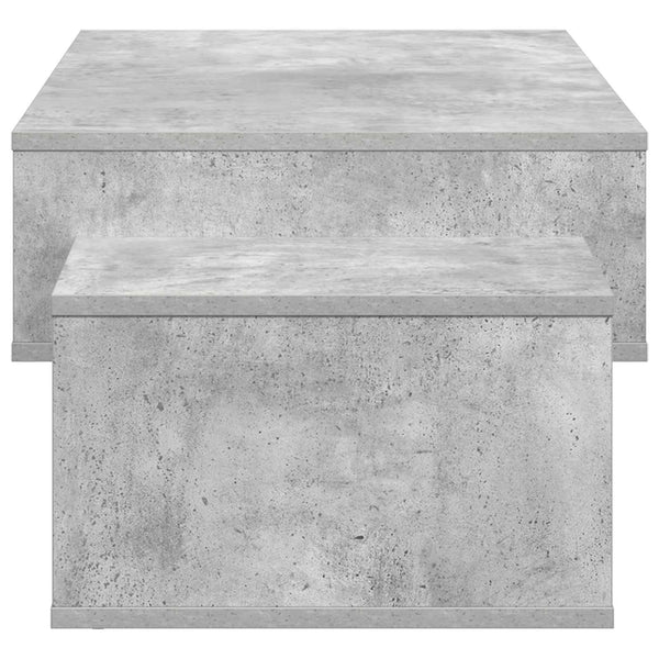 Couchtisch Beton Grau 105 cm Holzwerkstoff
