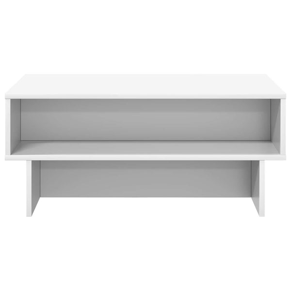 Weißer Couchtisch 80 cm