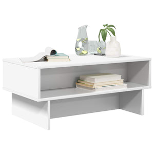 Weißer Couchtisch 80 cm