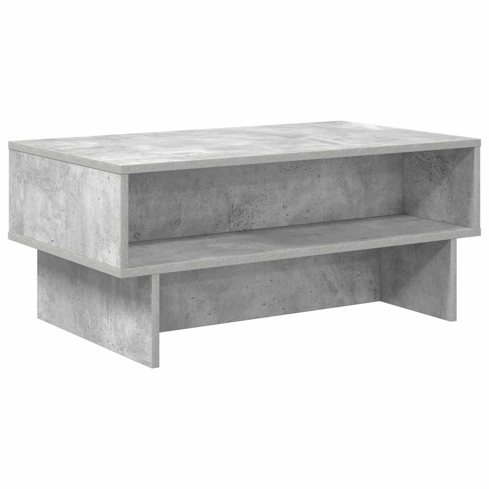 Couchtisch Beton Grau 80 cm