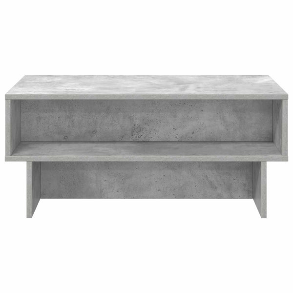Couchtisch Beton Grau 80 cm