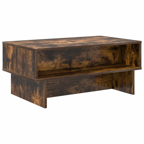 Couchtisch Geräucherte Eiche 80x46x35 cm