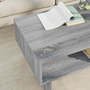Couchtisch Grau Sonoma 80x46x35cm