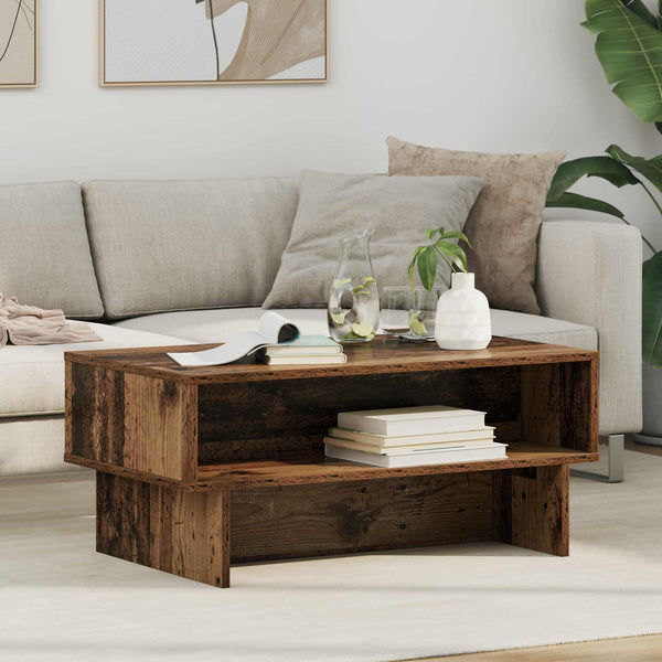 Couchtisch Altholz 80 cm
