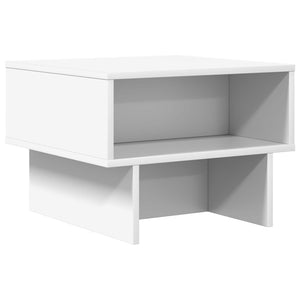 Weißer Couchtisch Holzwerkstoff 48x46x35cm