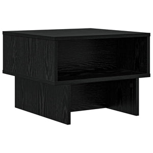 Schwarzer Couchtisch Eiche Optik