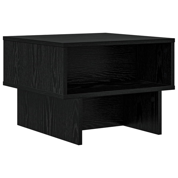 Schwarzer Couchtisch Eiche Optik