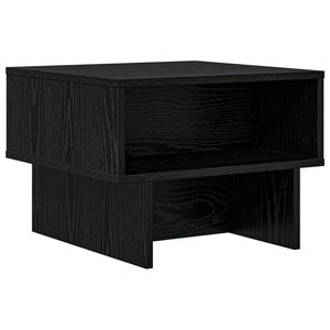 Schwarzer Couchtisch Eiche Optik