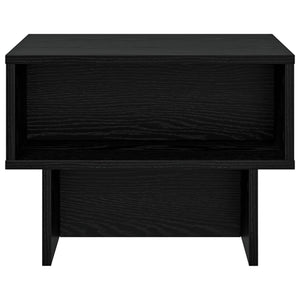 Schwarzer Couchtisch Eiche Optik