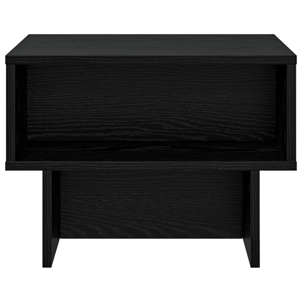 Schwarzer Couchtisch Eiche Optik