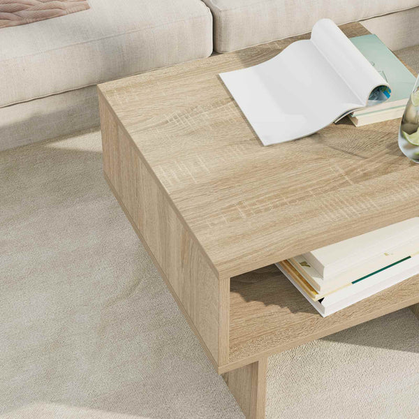 Sonoma Eiche Couchtisch, 48x46x35 cm
