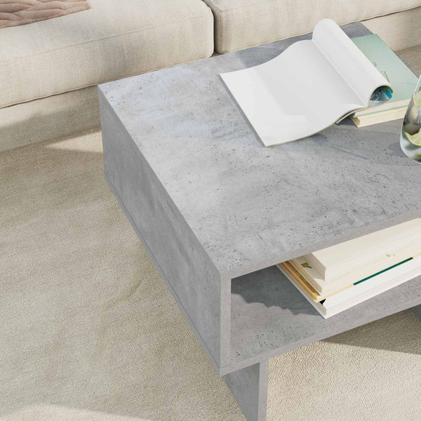 Beton Grau Couchtisch 48x46x35 cm