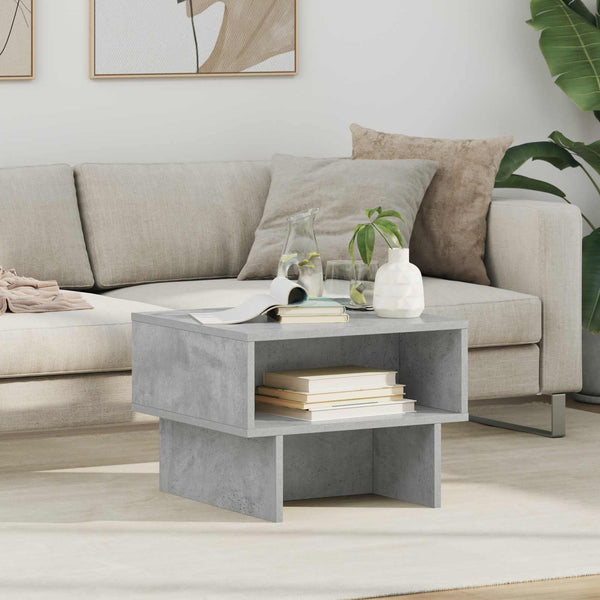 Beton Grau Couchtisch 48x46x35 cm