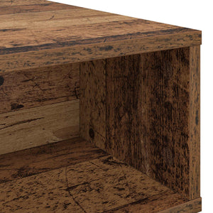Couchtisch Altholz 48x46 cm