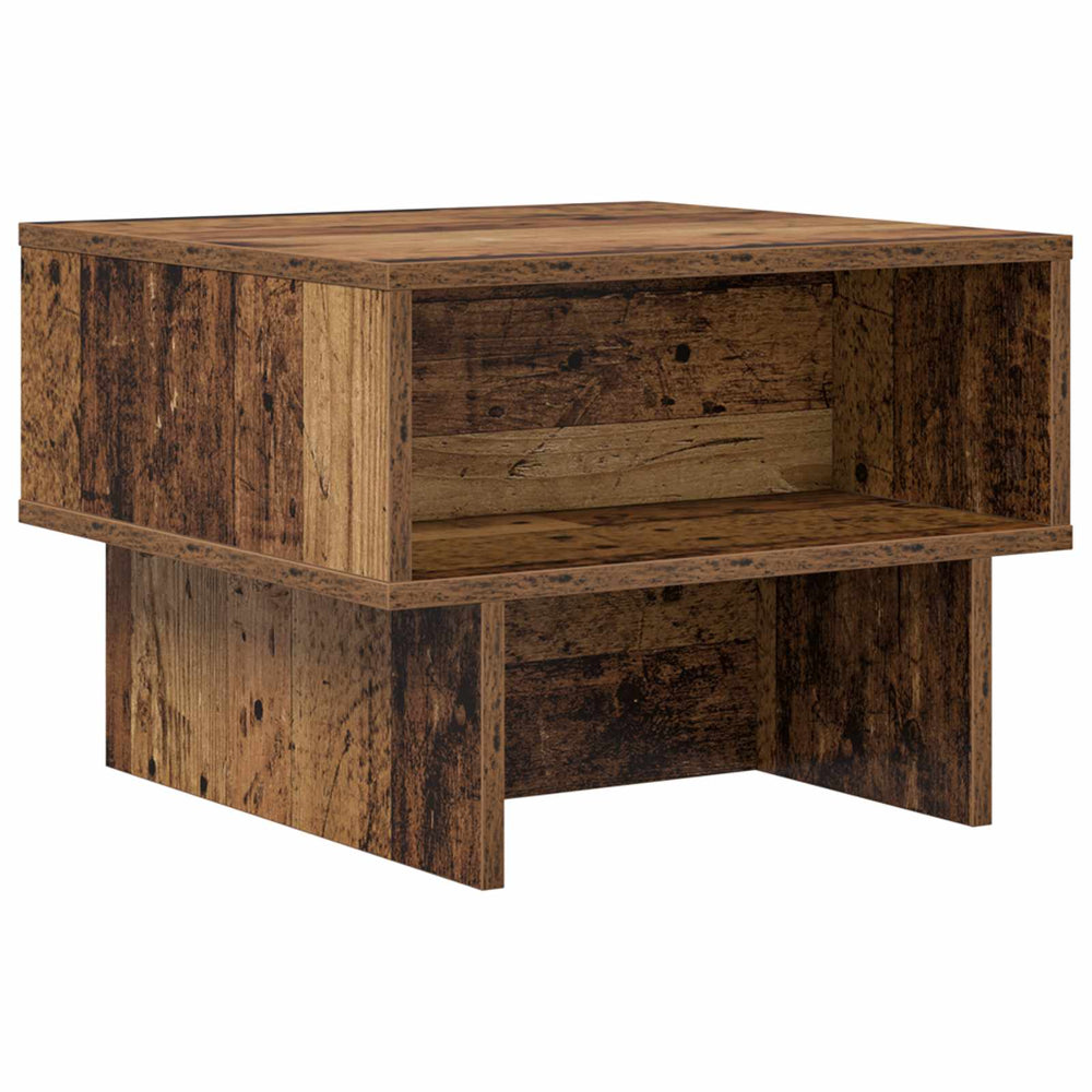 Couchtisch Altholz 48x46 cm
