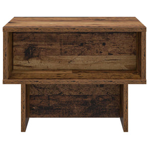 Couchtisch Altholz 48x46 cm