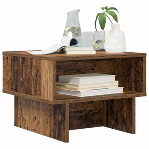 Couchtisch Altholz 48x46 cm