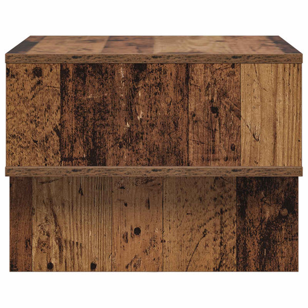 Couchtisch Altholz 48x46 cm