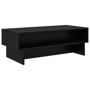 Schwarzer Couchtisch Eichenoptik