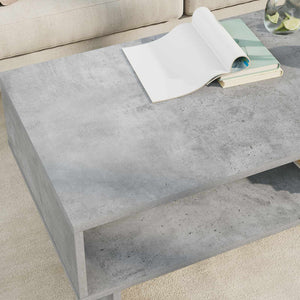Couchtisch Beton Grau 100x46 cm