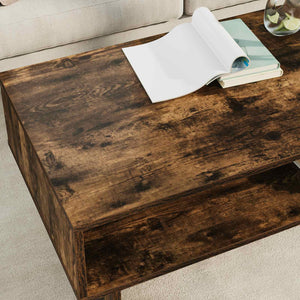Couchtisch Geräucherte Eiche 100x46 cm