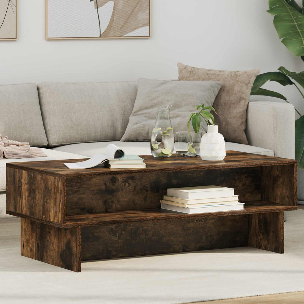Couchtisch Geräucherte Eiche 100x46 cm