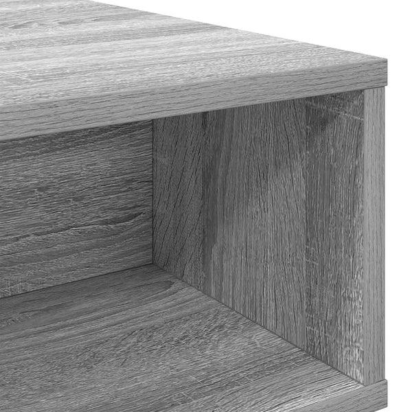 Grauer Couchtisch Sonoma, 100 cm