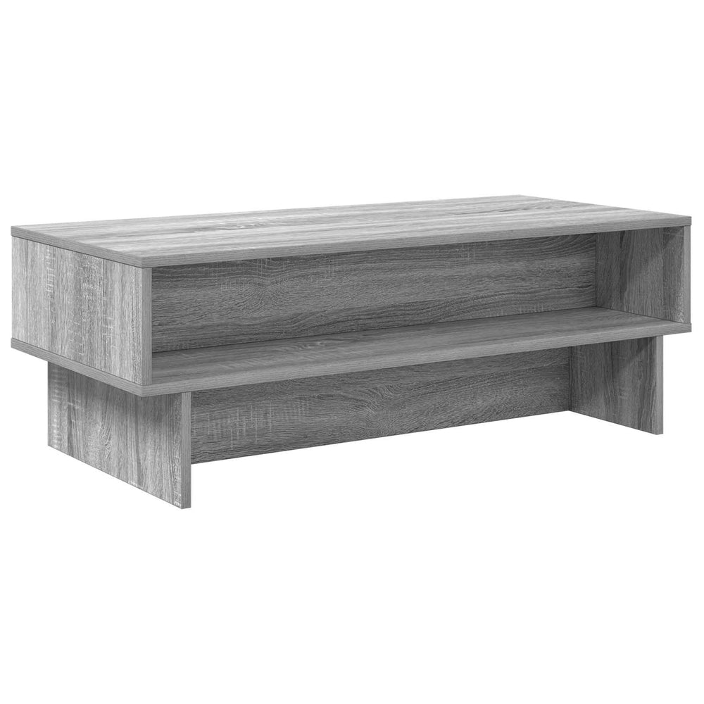 Grauer Couchtisch Sonoma, 100 cm