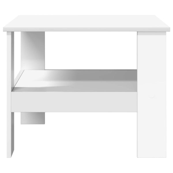 Weißer Couchtisch 57x55x45cm