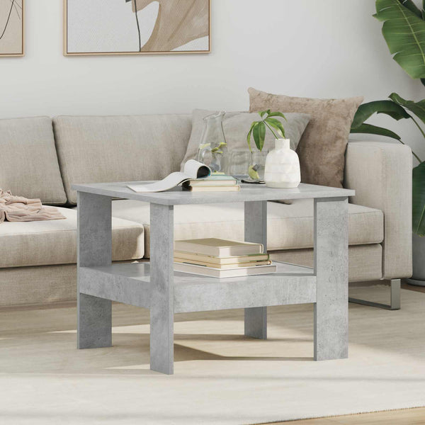 Couchtisch Beton Grau 57x55x45 cm