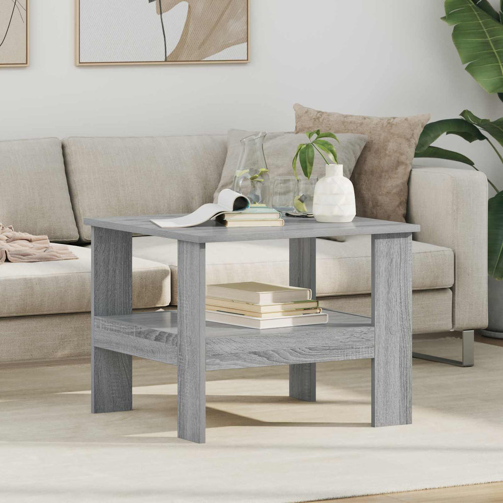Couchtisch Sonoma Grau 57x55 cm