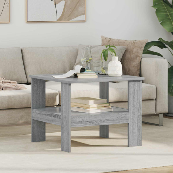Couchtisch Sonoma Grau 57x55 cm